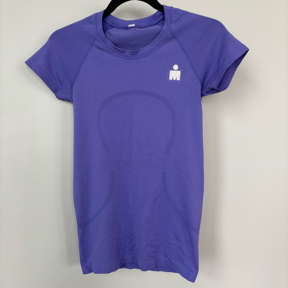 Lululemon Run Swiftly Ironman‎ Short Sleeve Size 4